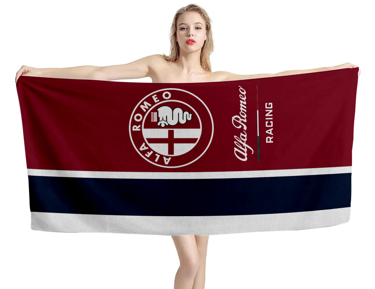 Alfa Romeo Racing Beach Towel, ALFA--06