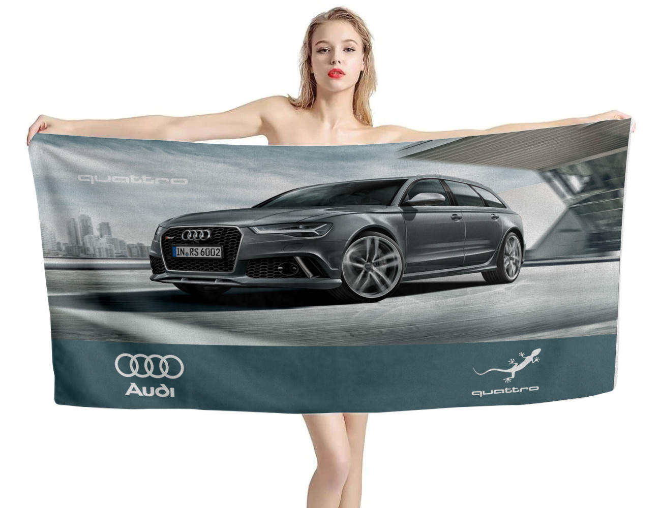 Audi A 6 Beach Towel, Audi--02