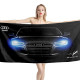 Audi Black Car Beach Towel, Audi--22