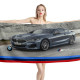 BMW 6 Series Car Performance Beach Towel, BMW--S6