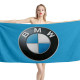 BMW Big Logo Blue Beach Towel, BMW--19