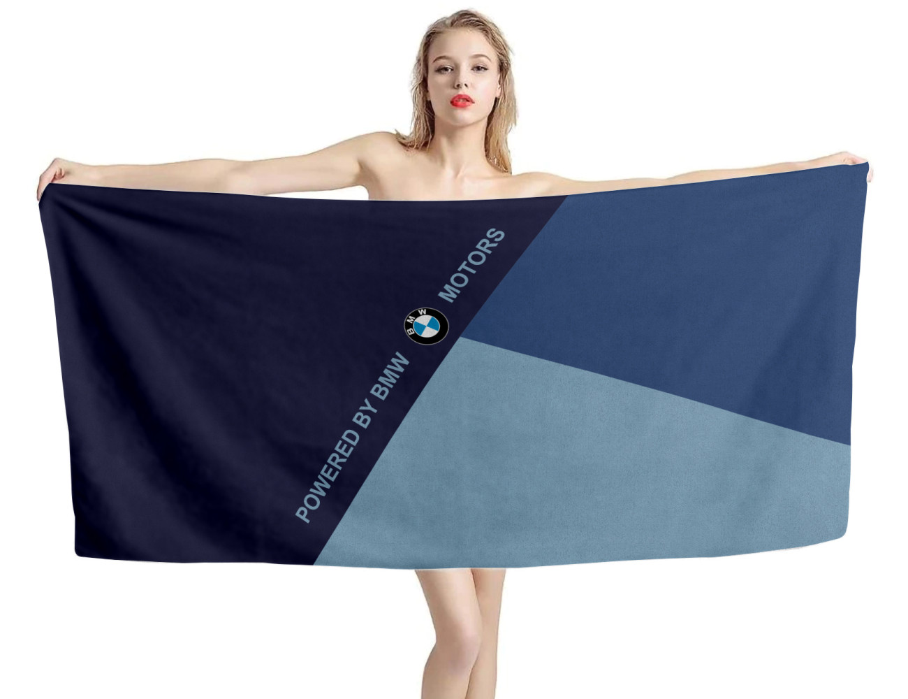 Powered by BMW Motors Beach Towel, BMW--22