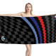 BMW M Black-Gray Beach Towel