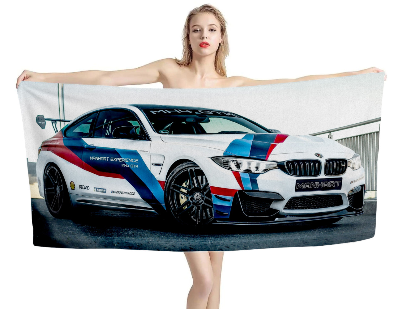 BMW MH4 GTR Manhart Beach Towel, BMW--GT-3