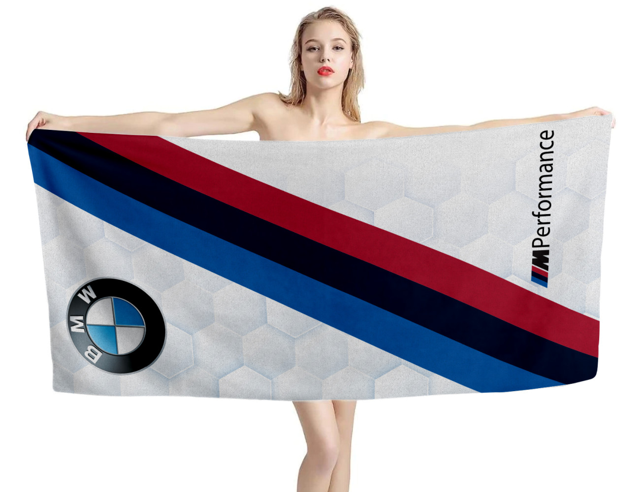 BMW Performance Hexagonal Strandtücher