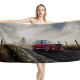 BMW E30 M3 Beach Towel, BMW-E30