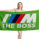 I'm the BMW Boss Lime Strandtücher, BMW-Boss-lime