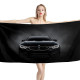 Ultimatum BMW Black Beach Towel, BMW--TOWEL-1