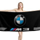 BMW M Power Racing Black Beach Towel, BMWMP01