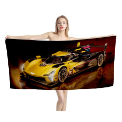 Cadillac 01 Le Mans 24-hour Race Beach Towel