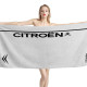 Citroen White Beach Towel