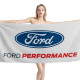 Ford Performance White Beach Towel, FORD--5