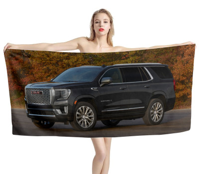 GMC Yukon Denali Duramax Beach Towel
