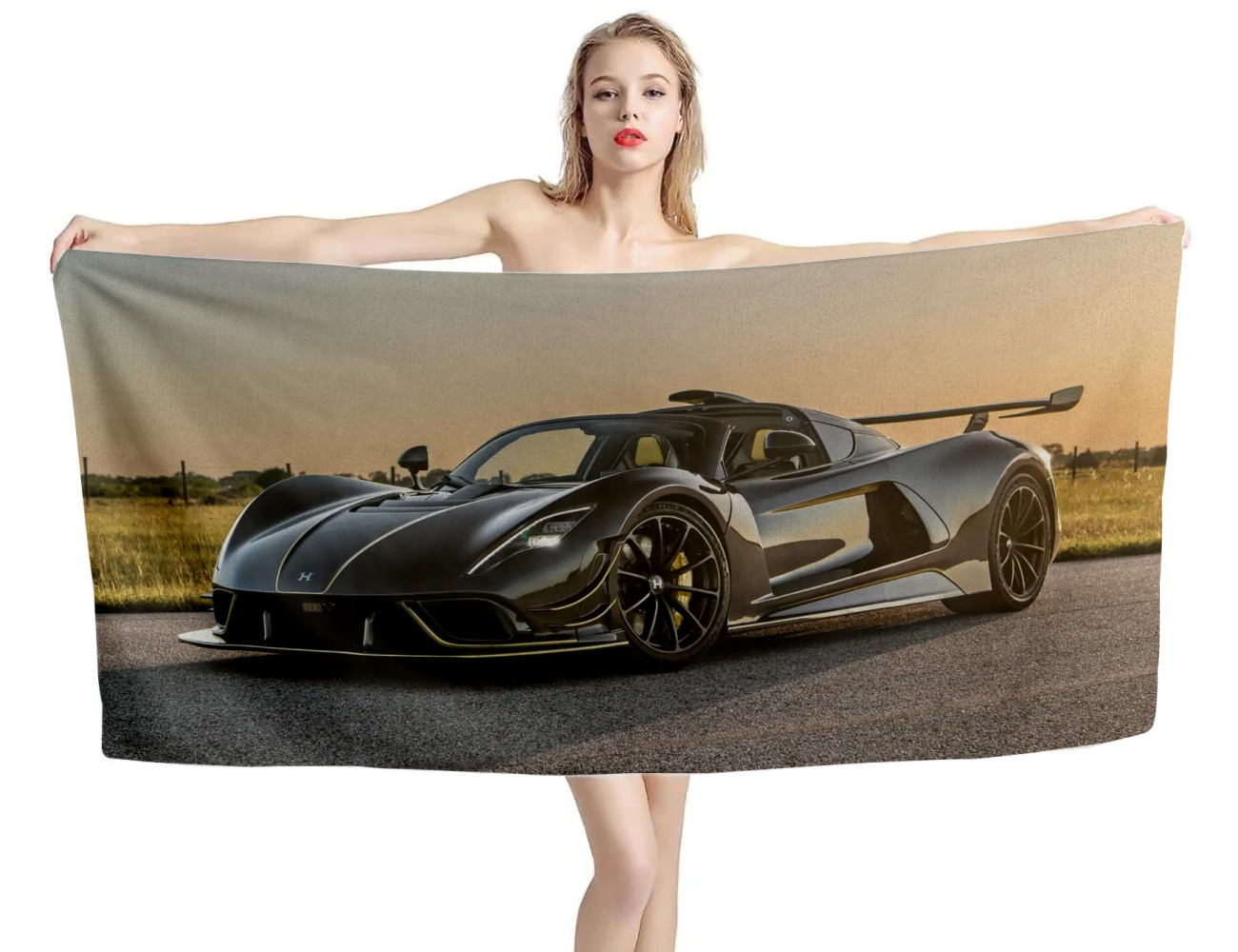 Hennessey Venom F5 Beach Towel, FORD--14