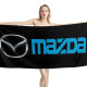 Mazda Black-Blue Beach Towel