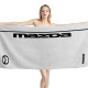 Mazda White Beach Towel