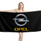 Opel Logo Black Beach Towel, OPEL--5