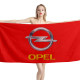 Opel Logo Red Beach Towel, OPEL--7