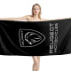 Peugeot Motocycles New 2021 Black Beach Towel, PEUG--02