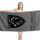 Peugeot Motocycles New 2021 Gray Beach Towel, PEUG--03