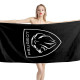 Peugeot New 2021 Black Beach Towel, PEUG--05