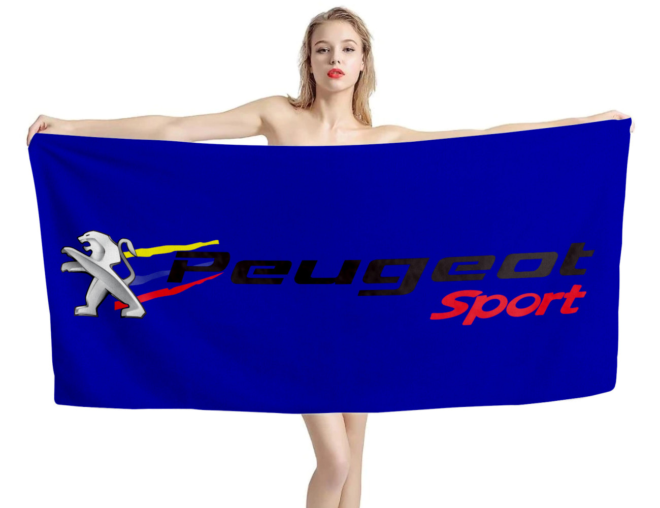 Peugeot Sport Blue Beach Towel, PEUG--13