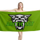 Arctic Cat Logo Green Beach Towel, CAT005