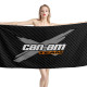 Can-Am Carbon Edition Beach Towel - Rugged and Stylish for Powersport Fans Can-Am Team Carbon Beach Towel - Premium Off-Road Style for the Beach