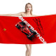 Charles16, Charles Leclerc, Ferrari Beach Towel, CHARLES16