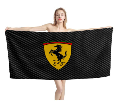 Ferrari 24 Le Mans 24 hour Race Beach Towel FERRARI 6