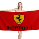 Ferrari Red Beach Towel, FERRARI001