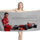 Michael Schumacher Ferrari Beach Towel, FERRARIF1