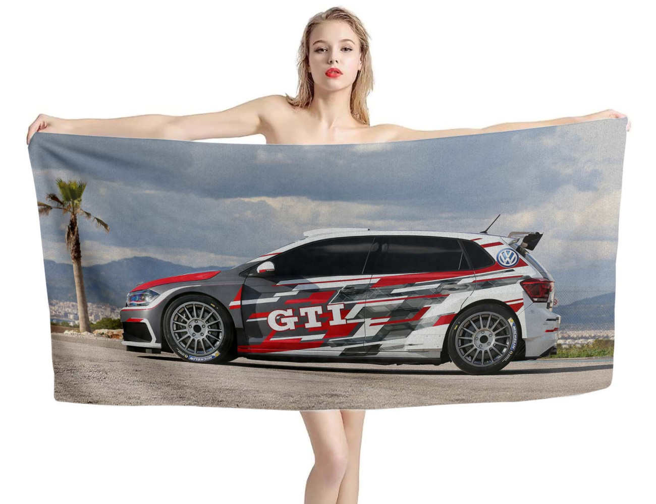 Volkswagen GTI Sport Beach Towel, VWGTI001