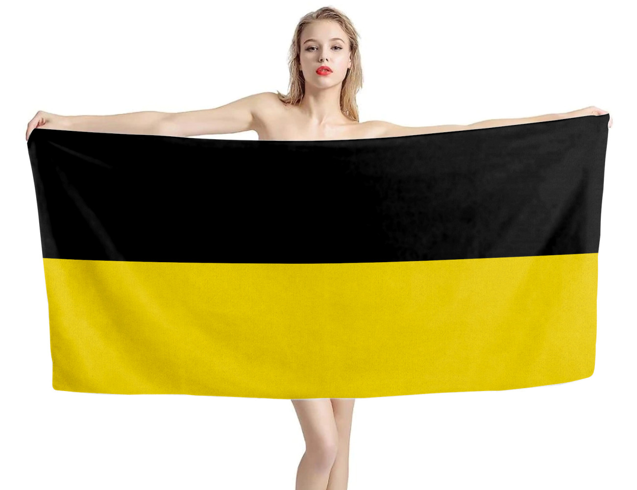 Baden-Württemberg Flagge Strandtücher, DE--TOWEL-3