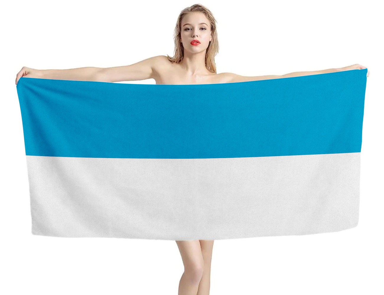 Baltic German Flag Beach Towel, DE--TOWEL-4