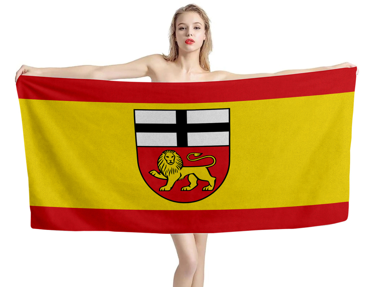 Bonn Flag Beach Towel, DE--TOWEL-10