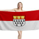 Cologne Flag Beach Towel, DE--TOWEL-16