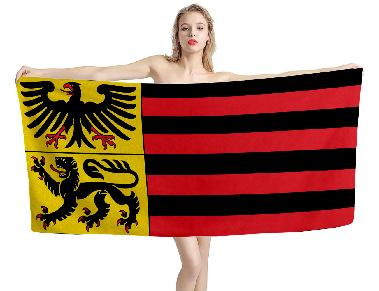 Düren Flag Beach Towel, DE--TOWEL-22