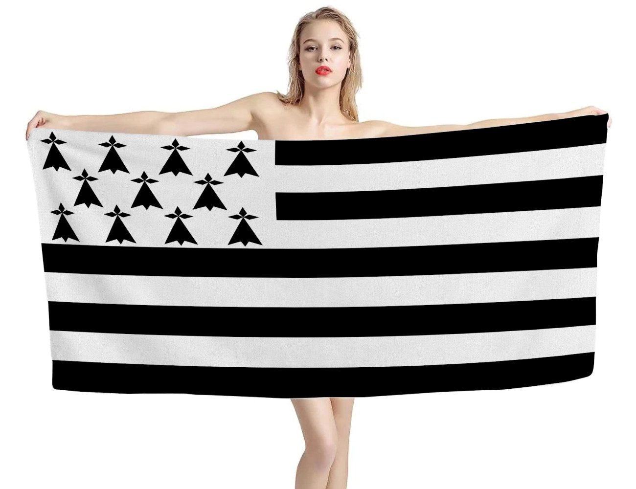 Bretagne Beach Towel