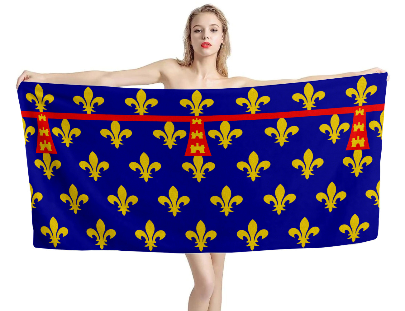 Comté d'Artois Beach Towel