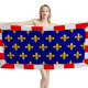 Province de Touraine Beach Towel