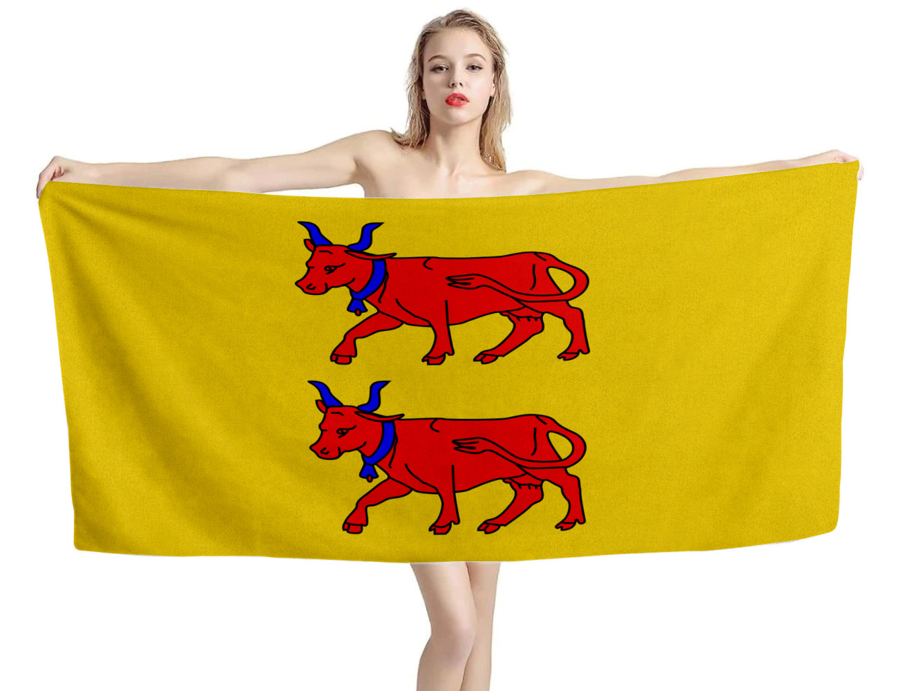 Province du Béarn Beach Towel