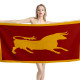 Caesar's Legion Flag Beach Towel, LEGION--2