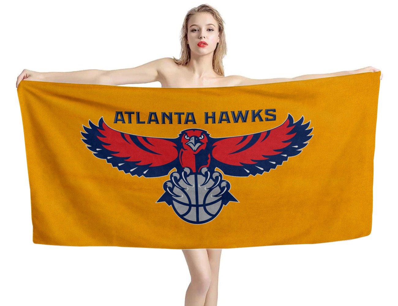 Atlanta Hawks Beach Towel