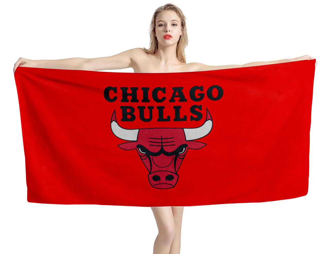 Chicago Bulls Beach Towel