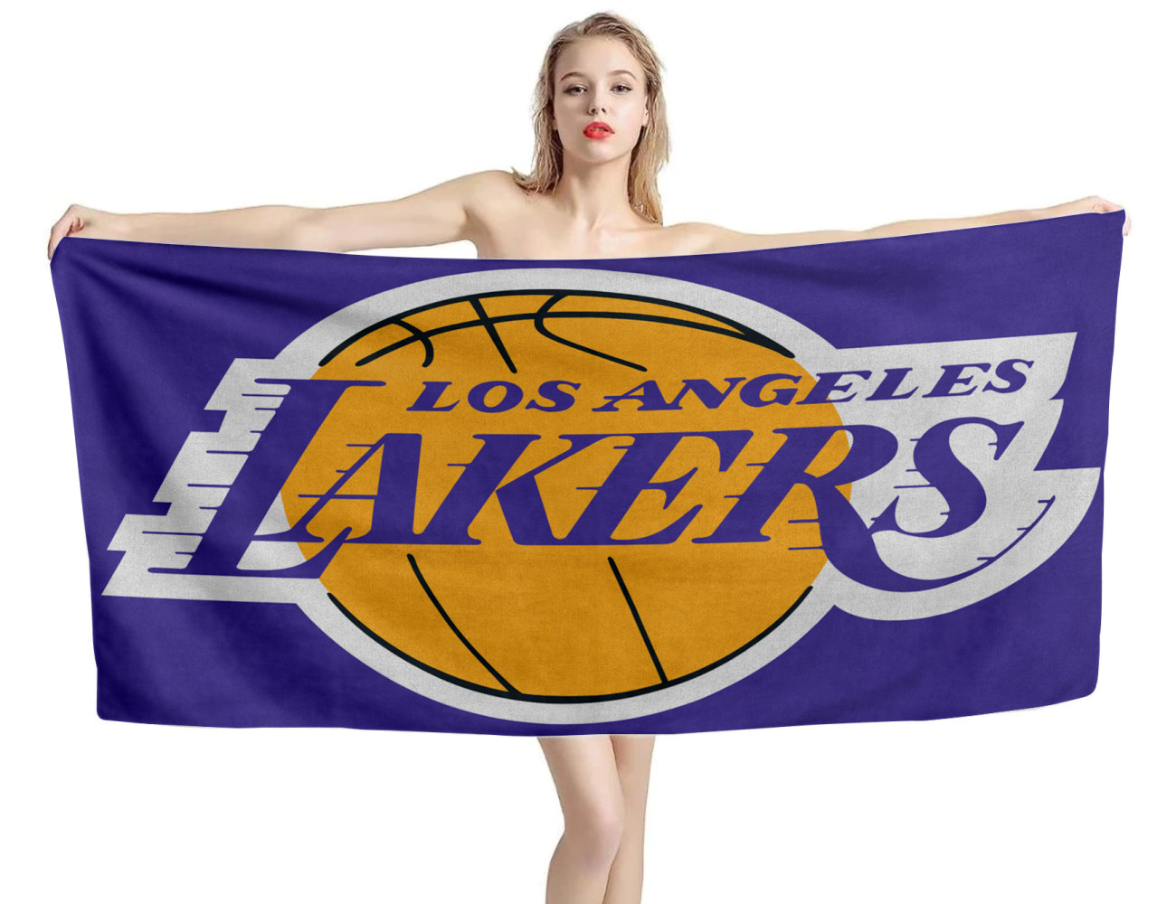 Los Angeles Lakers Beach Towel