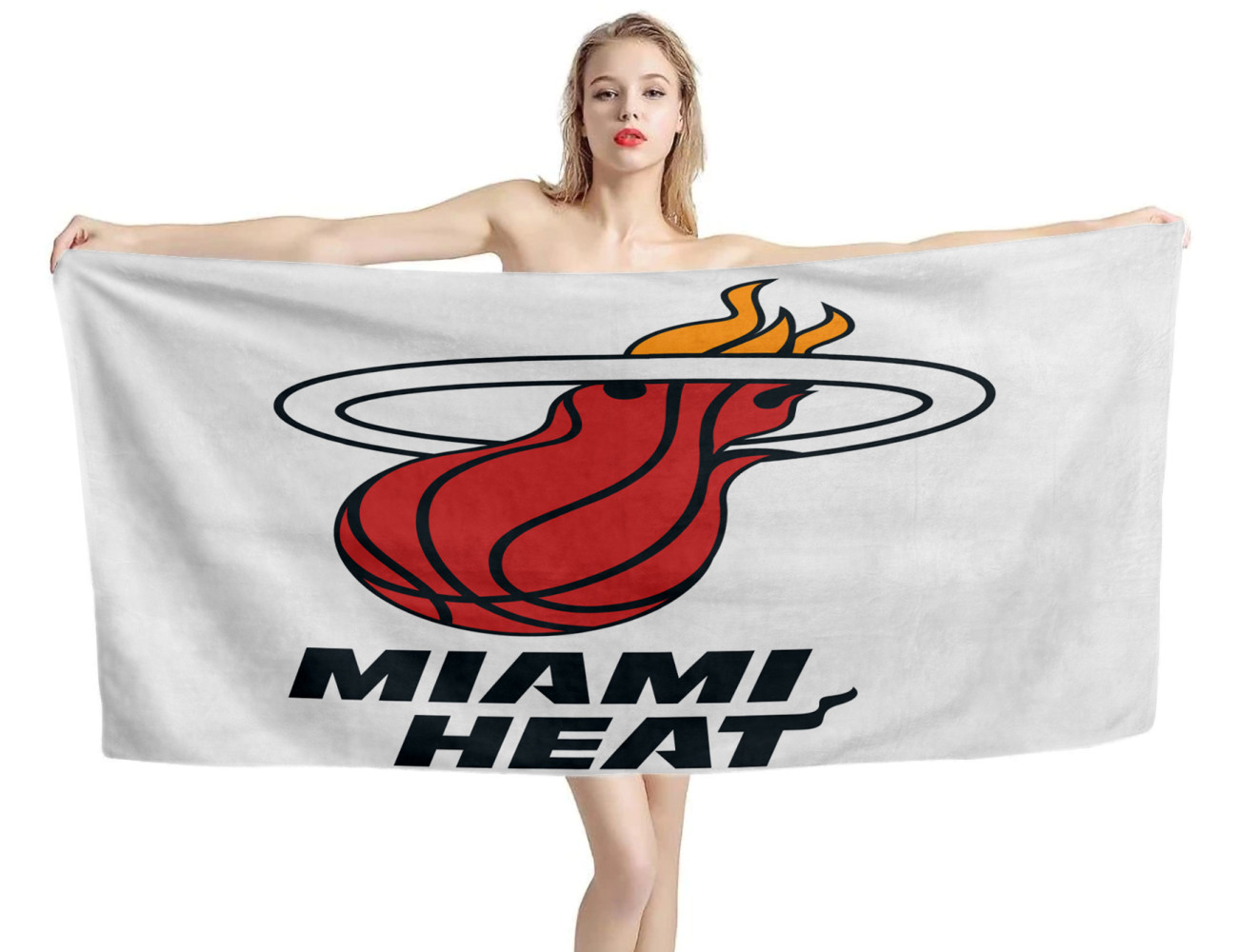 Miami Heat Beach Towel