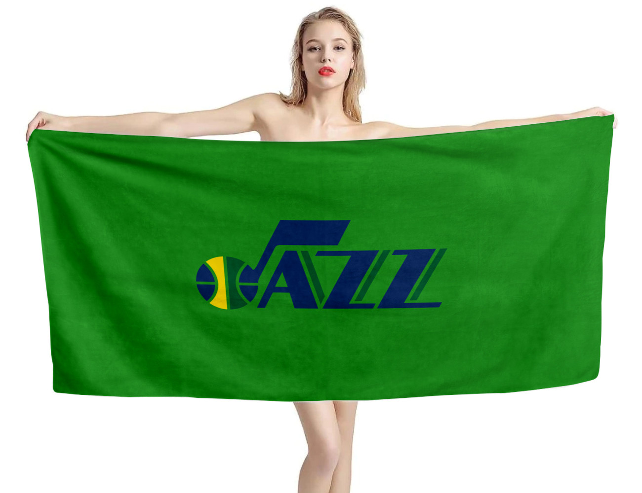 Utah Jazz Beach Towel