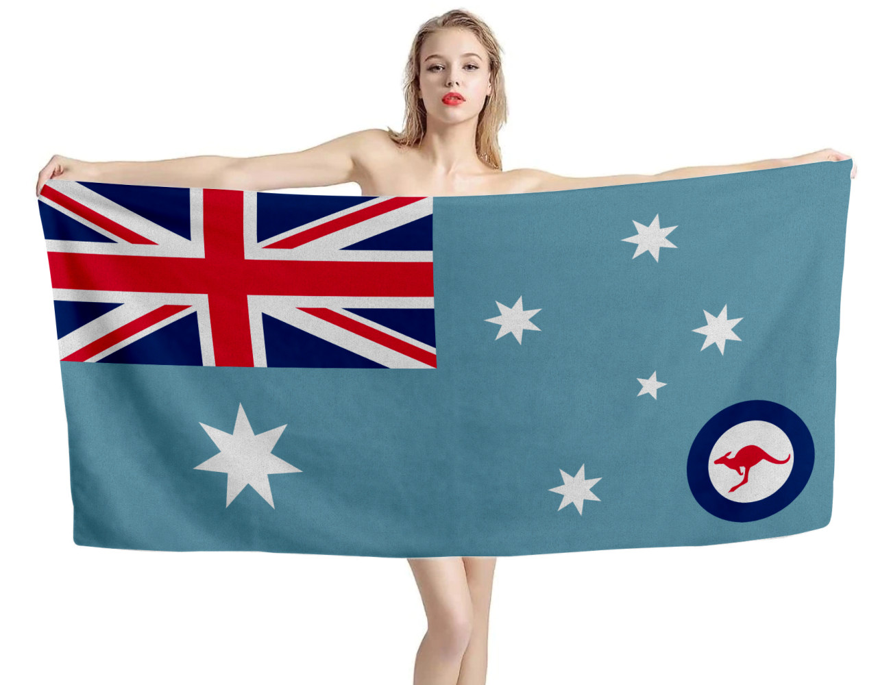 Air Force Ensign of Australia Flag Beach Towel, FI--50