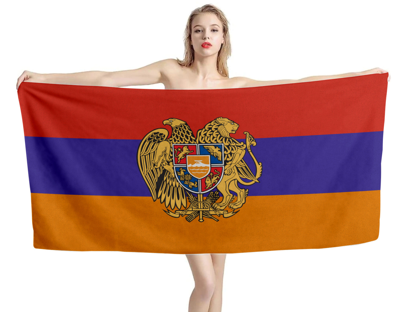 Armenia National Flag Beach Towel, ARM--1